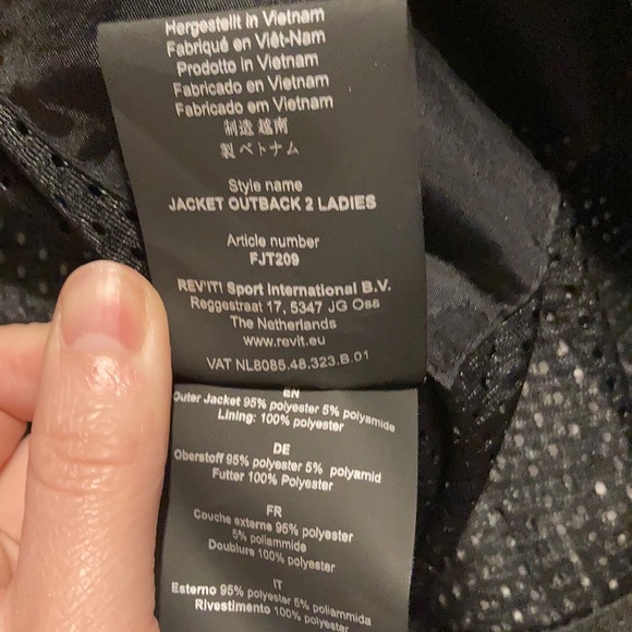 Women's REV'IT motorcycle jacket - Picture 6 of 6